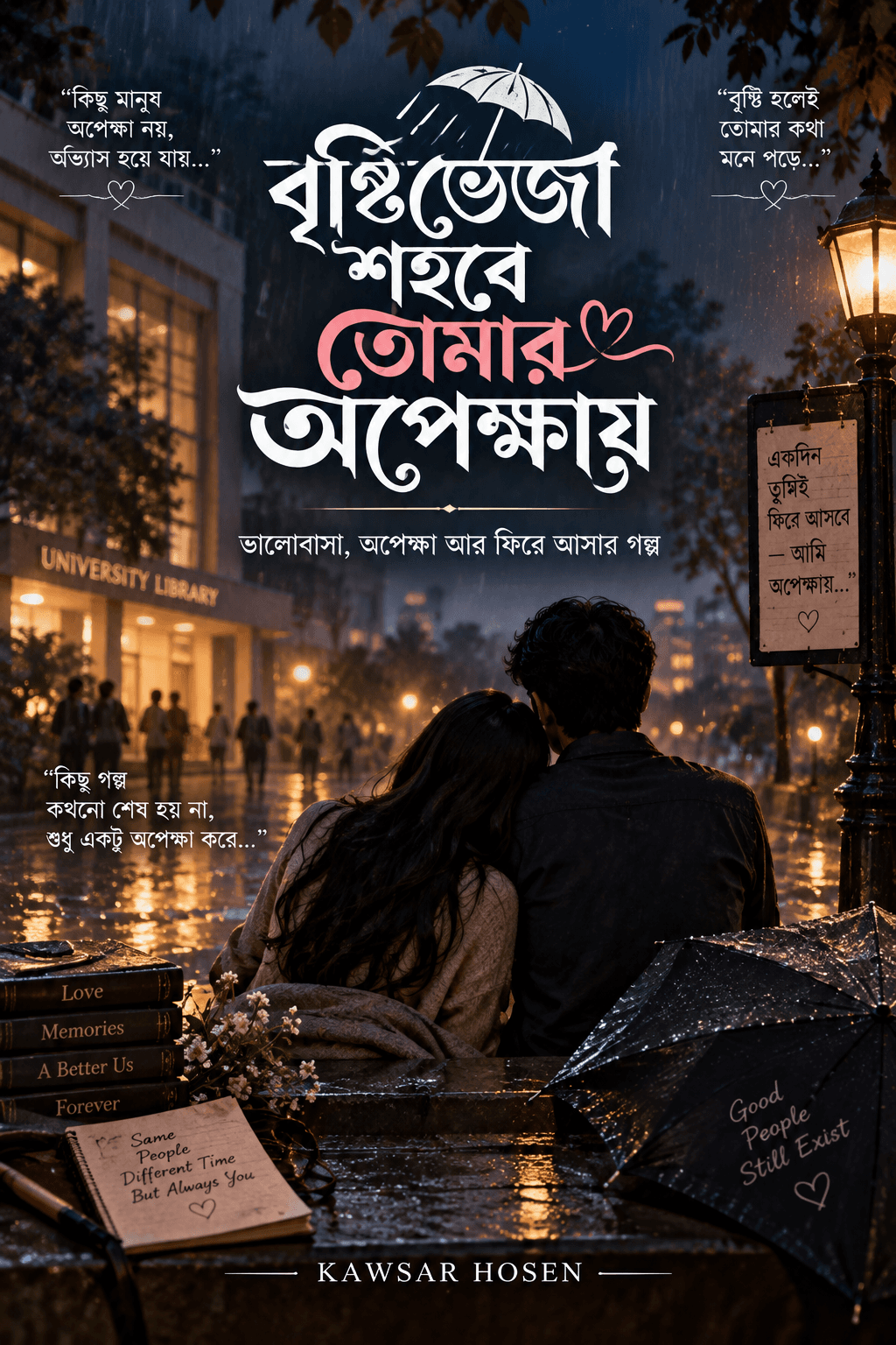 বৃষ্টিভেজা শহরে তোমার অপেক্ষায়